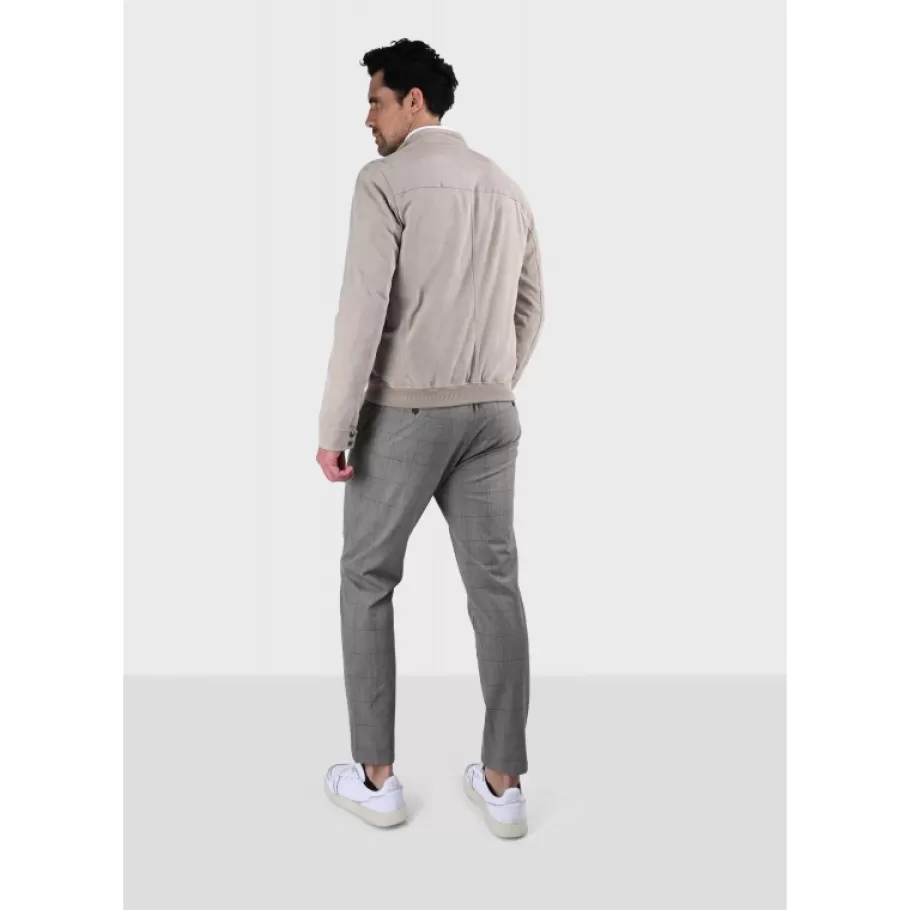 OAKWOOD Filip Yemen - Blouson Epure En Cuir Veritable De Chevre Velours Flash Sale