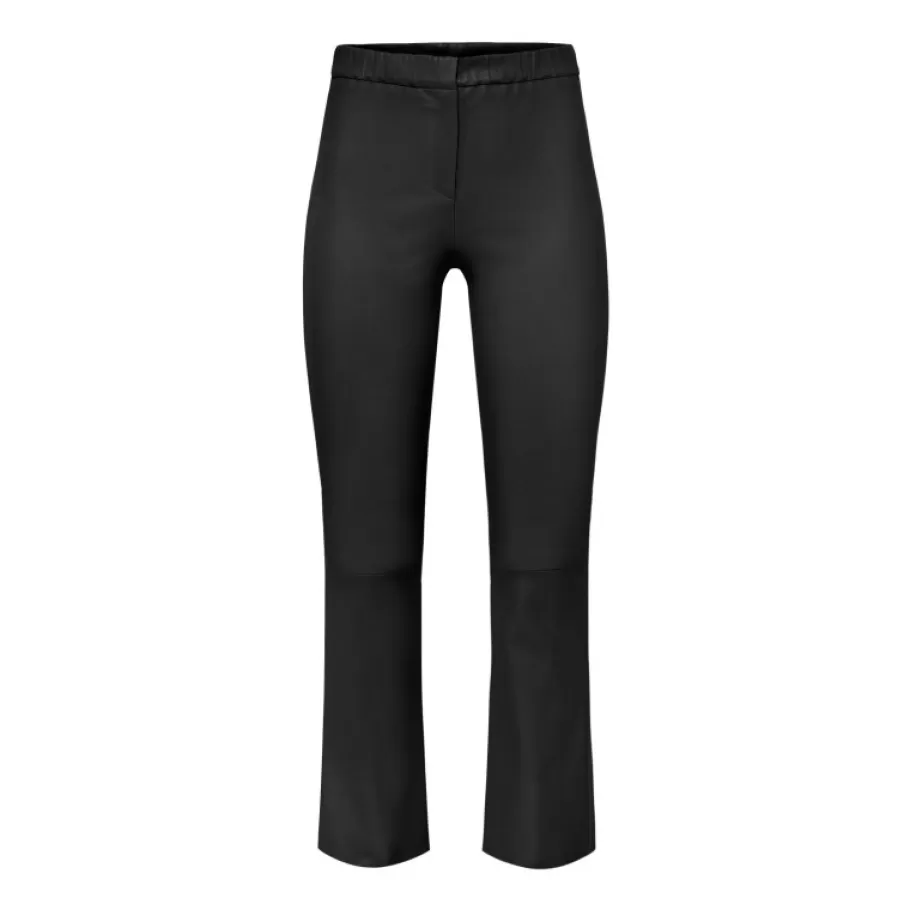 OAKWOOD Freya Noir - Pantalon Stretch Cuir Veritable Cheap