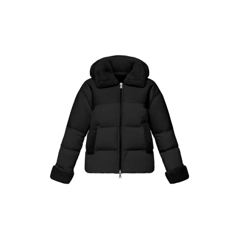 OAKWOOD Mina Noir - Blouson En Fausse Fourrure / Nylon Best