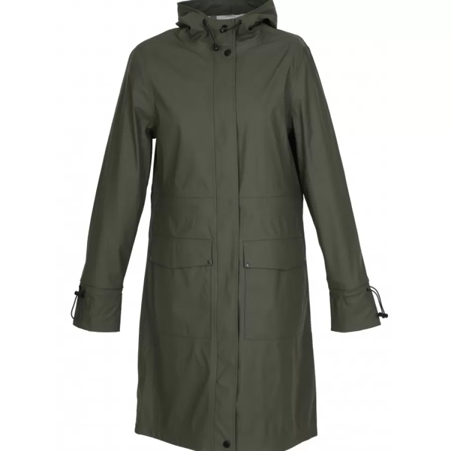 OAKWOOD Mistral Kaki - Manteau Imperméable En Polyester Cheap