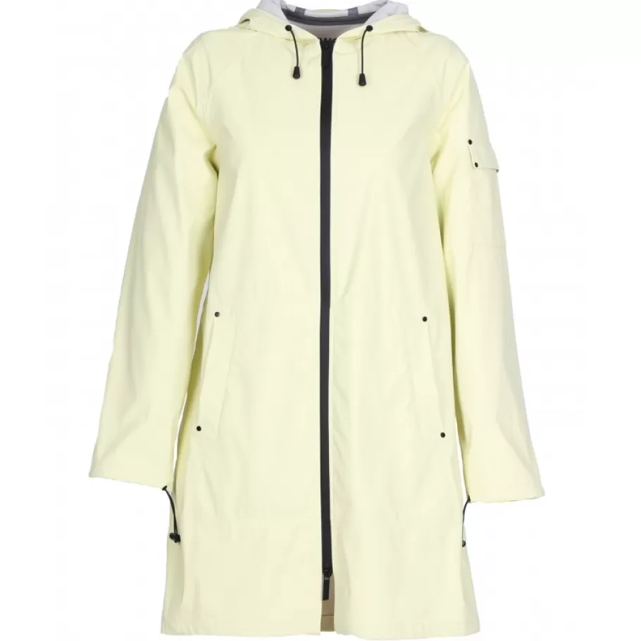 OAKWOOD Tempete Jaune Clair - Manteau Imperméable En Polyester Cheap