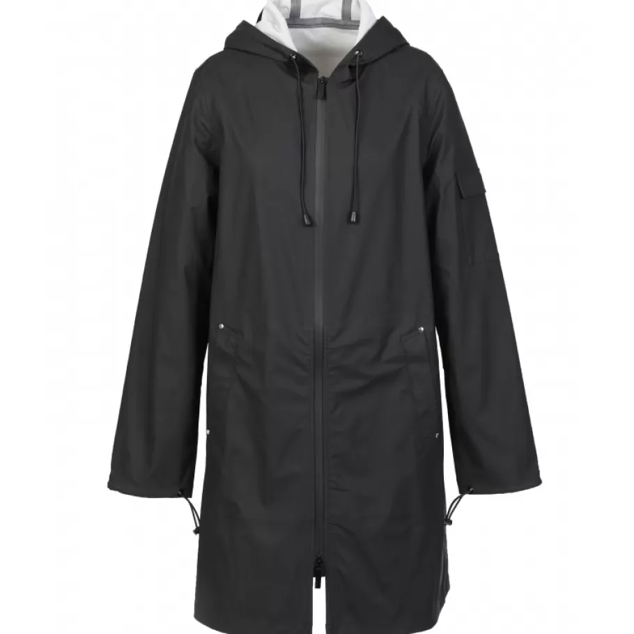 OAKWOOD Tempete Noir - Manteau Imperméable En Polyester Flash Sale